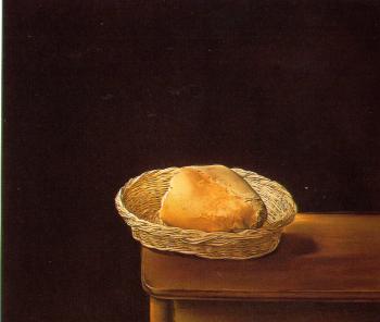 Salvador Dali : Basket of Bread-Rather Death than Shame